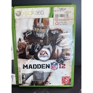 Madden‎ NFL 12 (Microsoft Xbox 360, 2011)